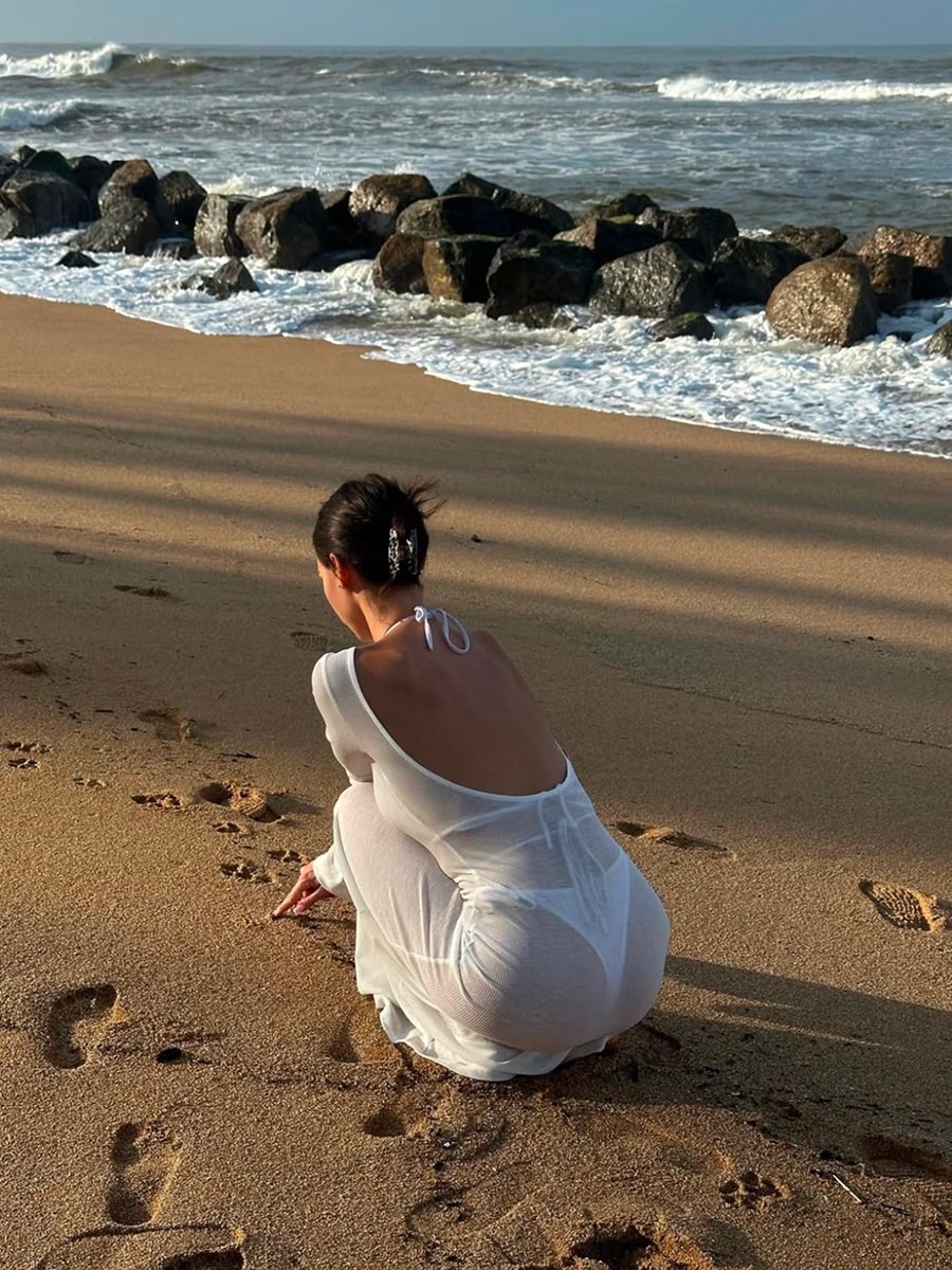 Пляжна сукня (Біла)